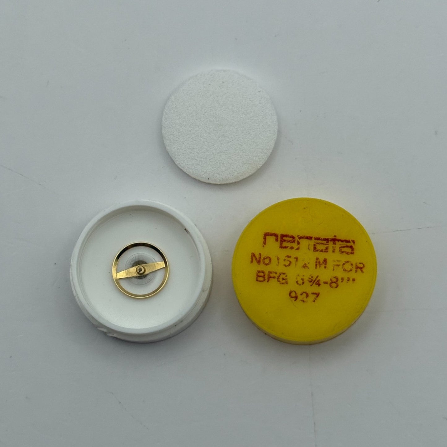 BFG 927 Balance Wheel Complete And Spring 6¾–8’’’ 1512 M Watch Movement Parts 