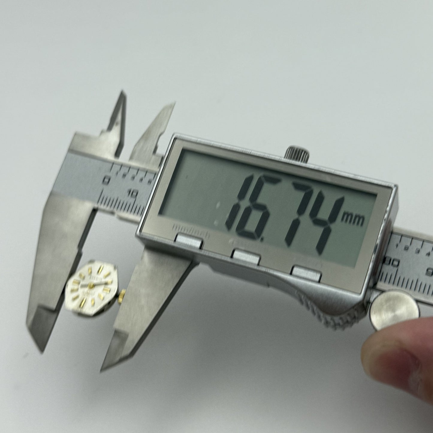 12.9mm Vintage Everite AS 1978-2 Manual Wind Swiss Watch Movement PARTS REPAIR