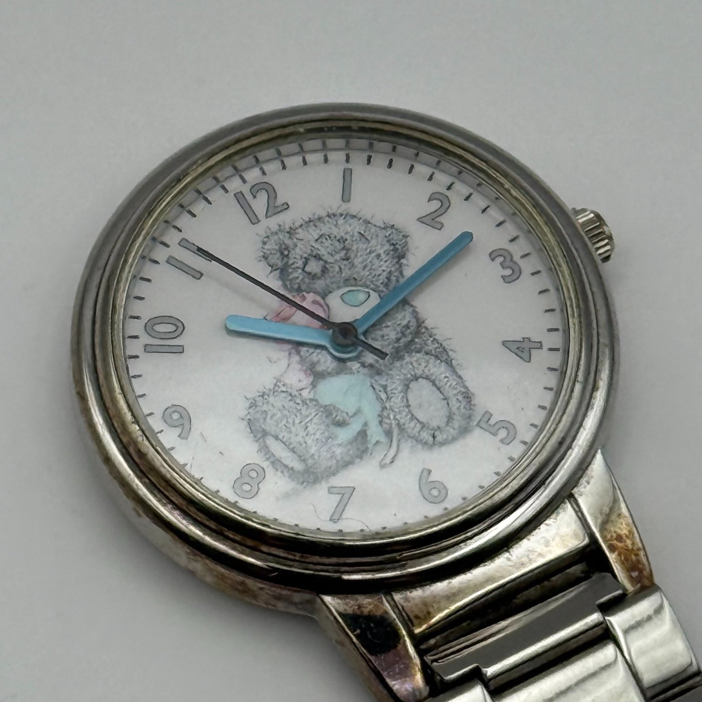 Me to You Quartz Fob Nurse Watch Teddy Bear Dial Working 31mm New Battery