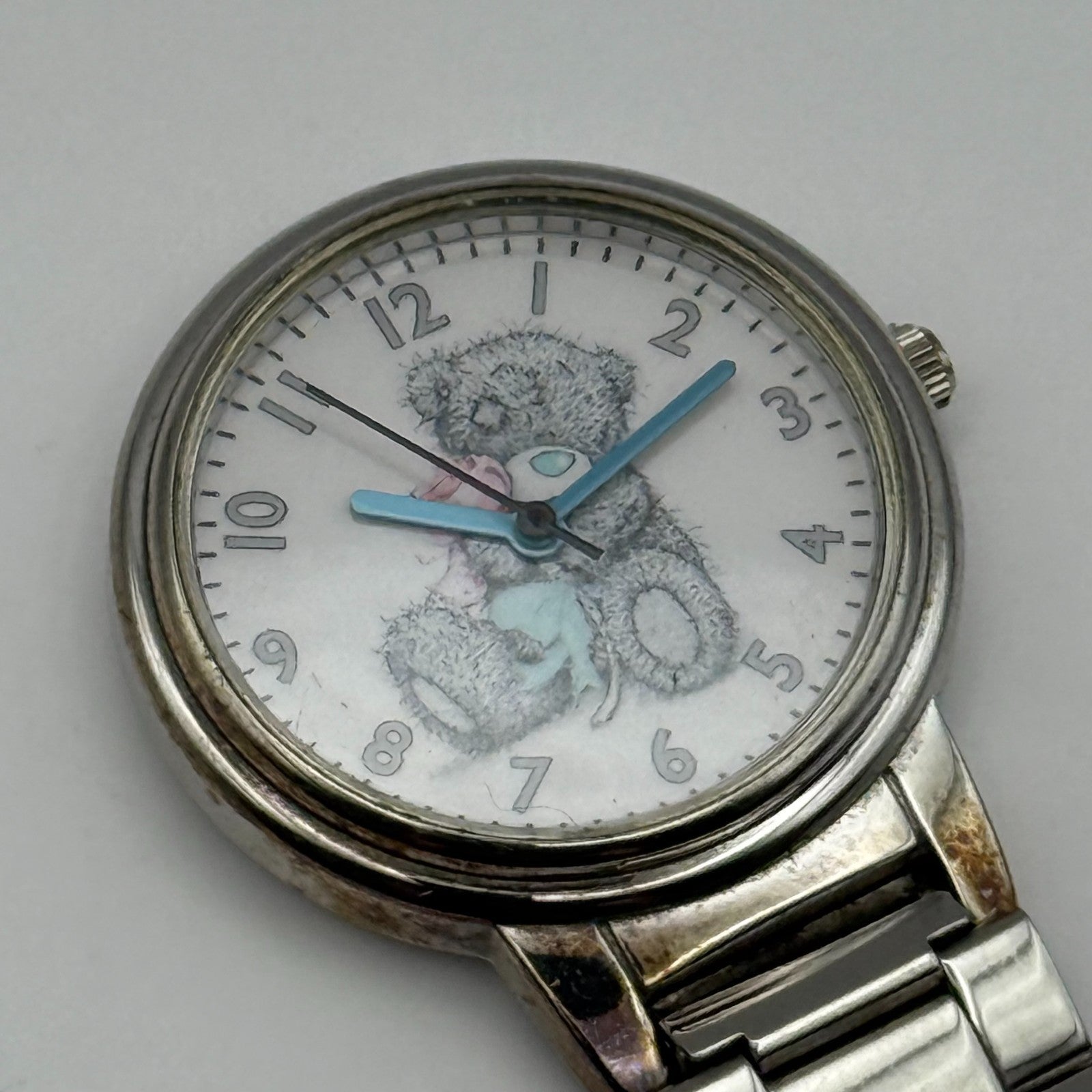 Me to You Quartz Fob Nurse Watch Teddy Bear Dial Working 31mm New Battery
