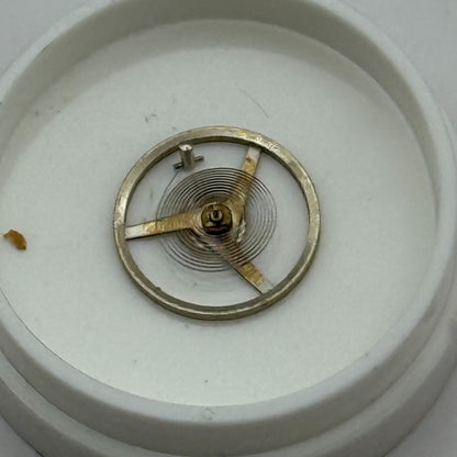 FHF 60 Balance Wheel Complete And Spring  6¾-8’’’  Watch Movement Parts NOS