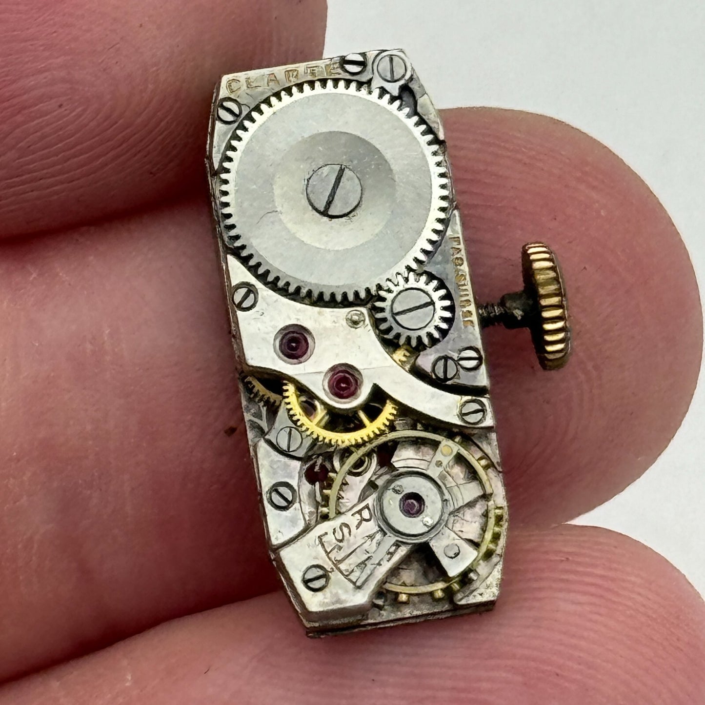 9mm Ladies Running Clarte Fab.Suisse Patent FHF Manual Wind Watch Movement PARTS