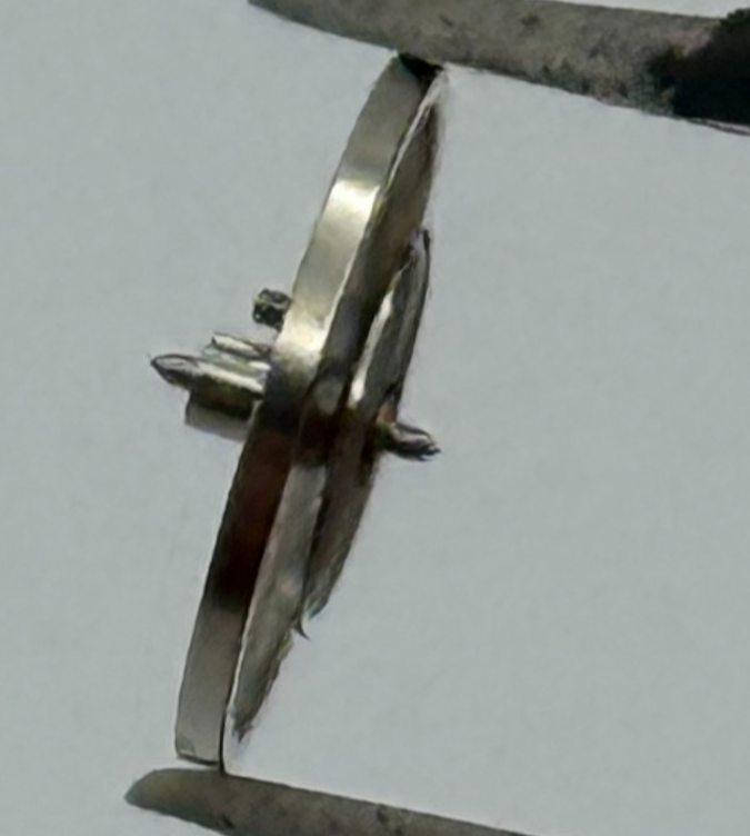 Lorsa 651 UG Balance Wheel Complete And Spring 10½’’’ Watch Movement Parts 