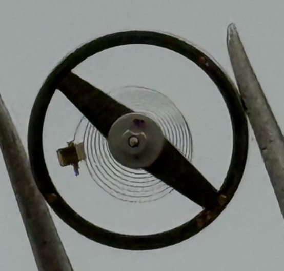 BFG 927 Balance Wheel Complete And Spring 6 3/4–8’’’ Watch Movement Parts NOS