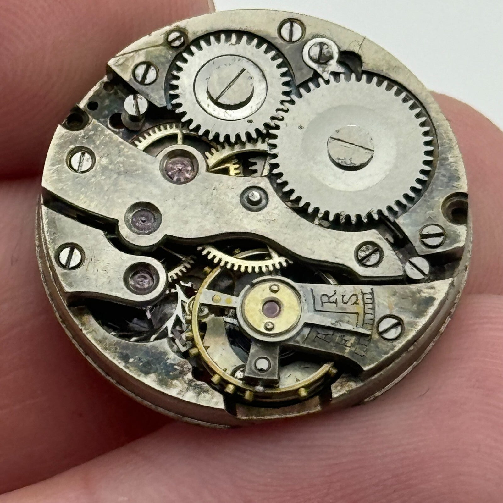 23.6mm Balance Ok FHF Patent 51482 Manual Wind Watch Movement Swiss Made PARTS