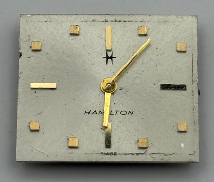 Hamilton C80 Watch Movement Manual Wind Vintage Swiss Parts Repair Spares 17.4mm