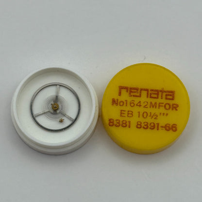 EB 8381 8391-66 Balance Wheel Complete And Spring 10 1/2’’’ Watch Movement Parts