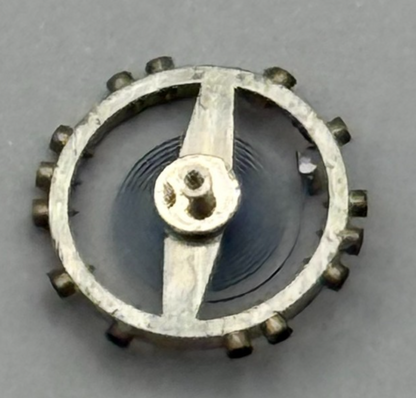 AS 976 1012 Balance Wheel Complete And Spring  29 M Watch Movement Parts NOS 