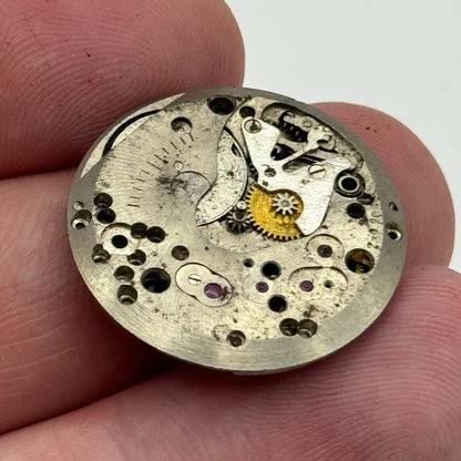 23.6mm Ebel Fab Suisse Cal 118 Manual Wind Swiss Watch Movement Vintage PARTS