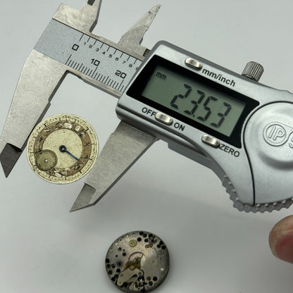 23.6mm AS 984 A Schild 15 Jewels Manual Wind Watch Movement Swiss Vintage PARTS