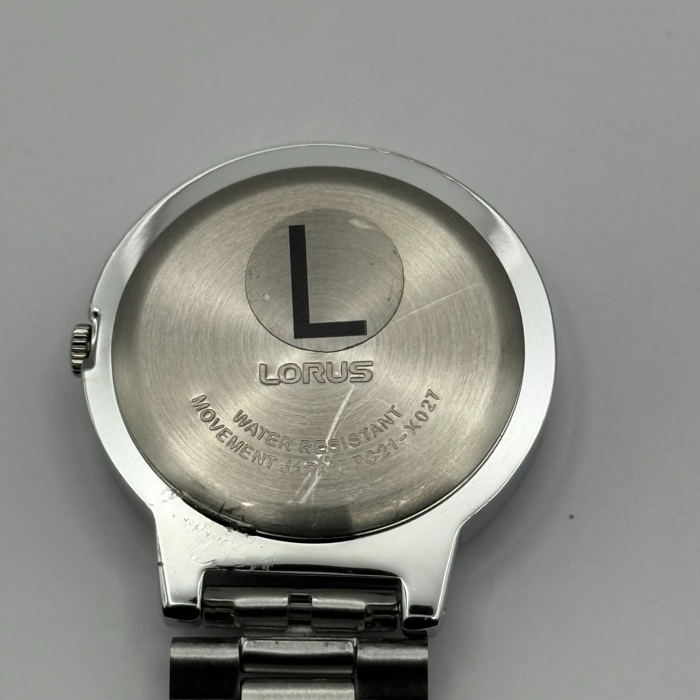 Lorus Ladies Quartz Fob Nurse Watch Floral Dial Steel Japan Working 29mm