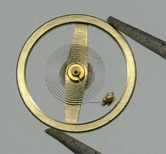 Amida 562 Balance Wheel Complete And Spring 8¾’’’ 874 Watch Movement Parts NOS