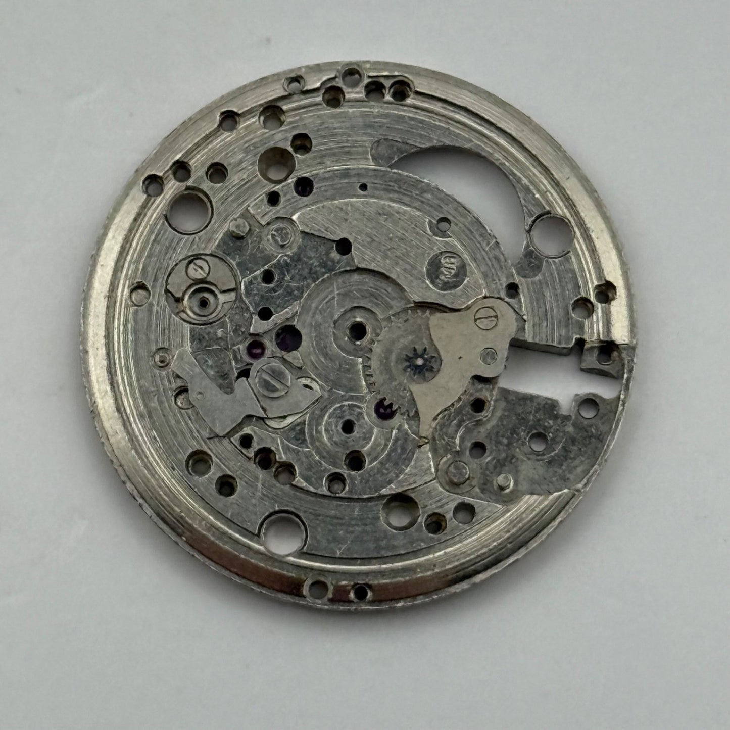 AS 1700/01 Watch Movement Main Plate Manual Wind Vintage Swiss Parts 25.9mm