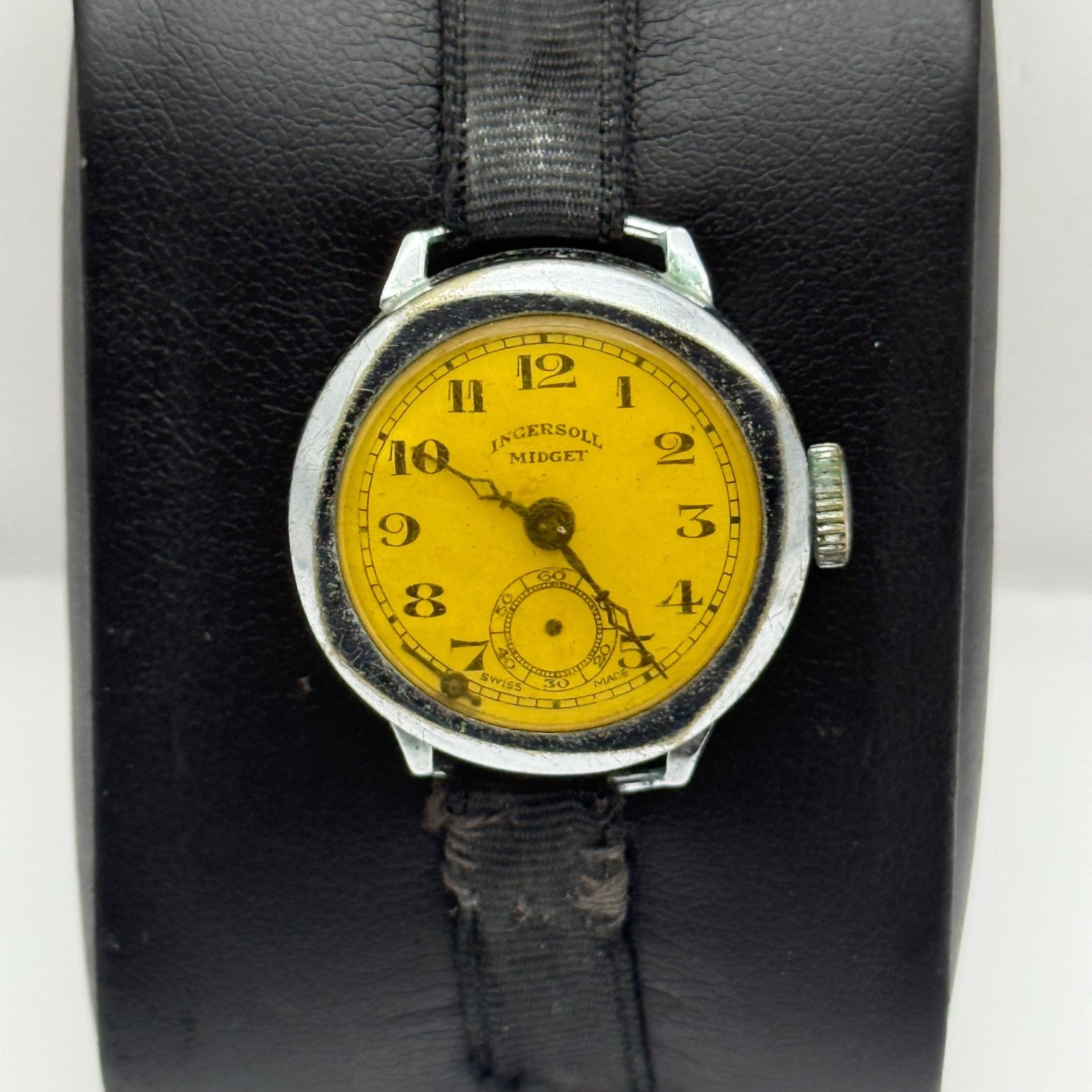 25mm Vintage / Antique Ingersoll Midget Swiss Sub Second Manual Wind Watch PARTS