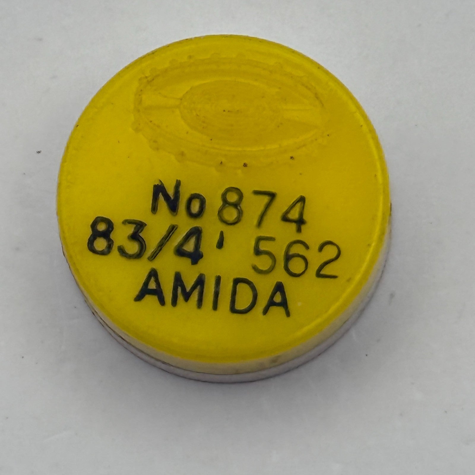 Amida 562 Balance Wheel Complete And Spring  8¾’’’ Watch Movement Parts NOS 