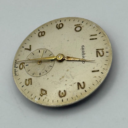 Garrard ETA 900 Watch Movement Manual Wind Vintage Swiss Parts Repair 23.6mm