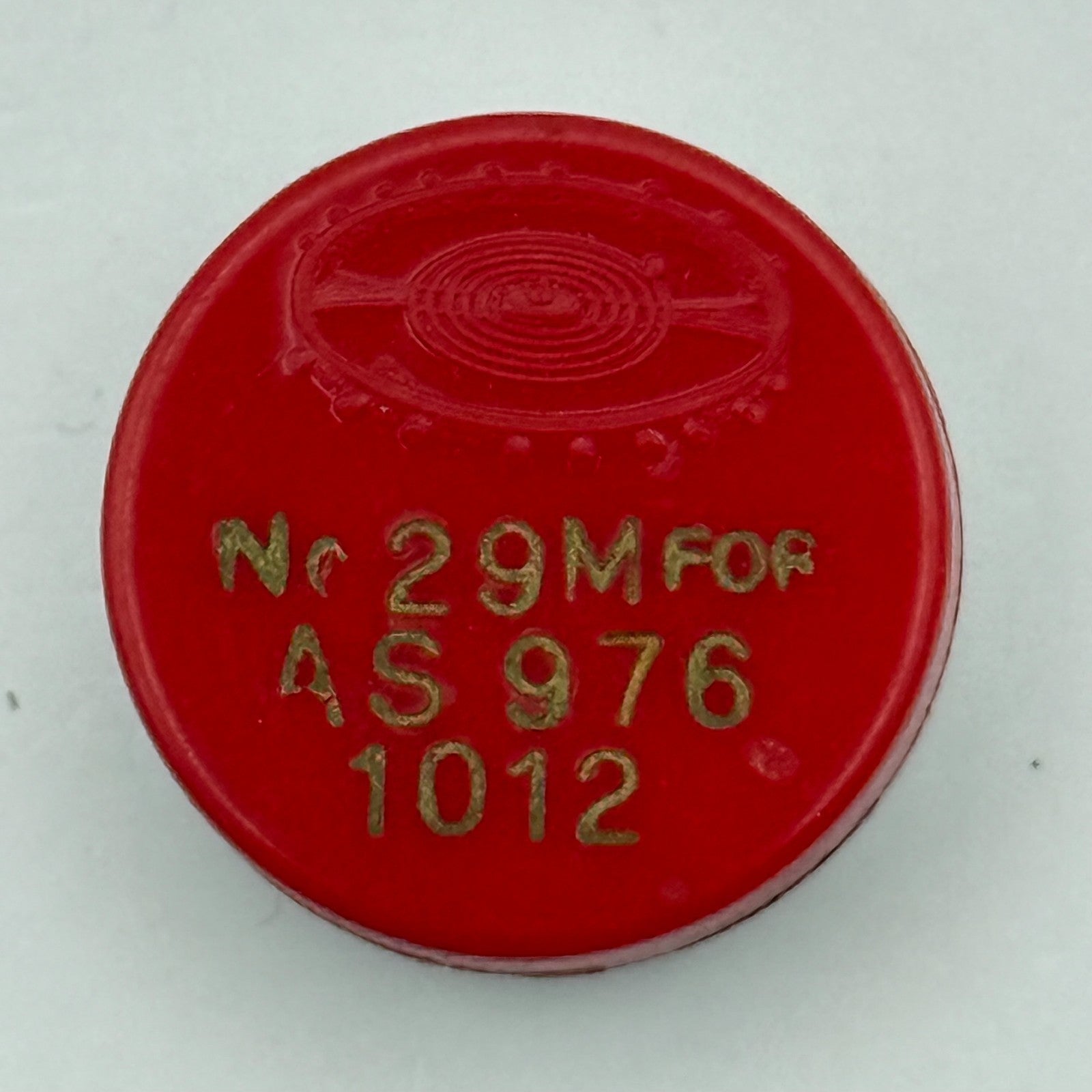 AS 976 1012 Balance Wheel Complete And Spring Renata 29 M Watch Movement Parts 