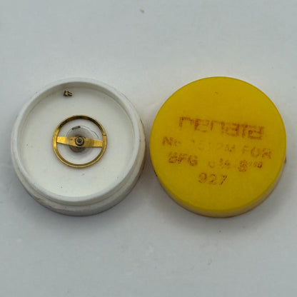 BFG 927 Balance Complete 6 3/4 - 8''' Renata No Unclear M Watch Movement DAMAGED