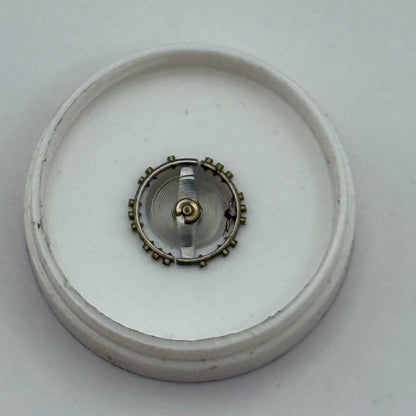 Peseux 100 Balance Wheel Complete And Spring 5¼’’’ Watch Movement Parts NOS