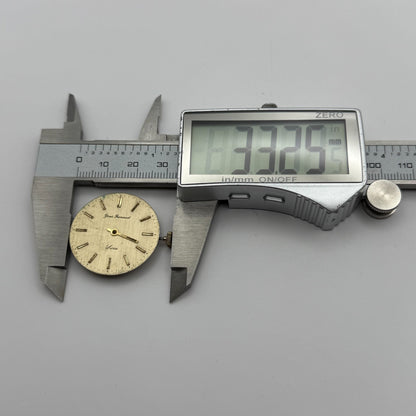 BFG 844 Watch Movement Yves Renaud Manual Wind Vintage Swiss Parts Repair 29mm