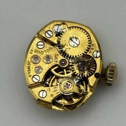 13.1mm Vintage Ladies Bulova 5AT Manual Wind Swiss Watch Movement PARTS REPAIR
