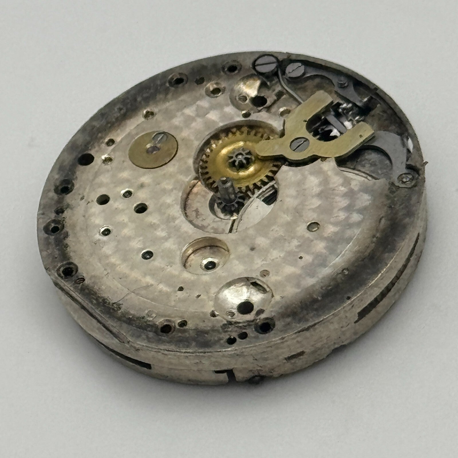 24.8mm Swiss Roman Numerals Trench Watch Movement Dial Manual Wind PARTS SPARES