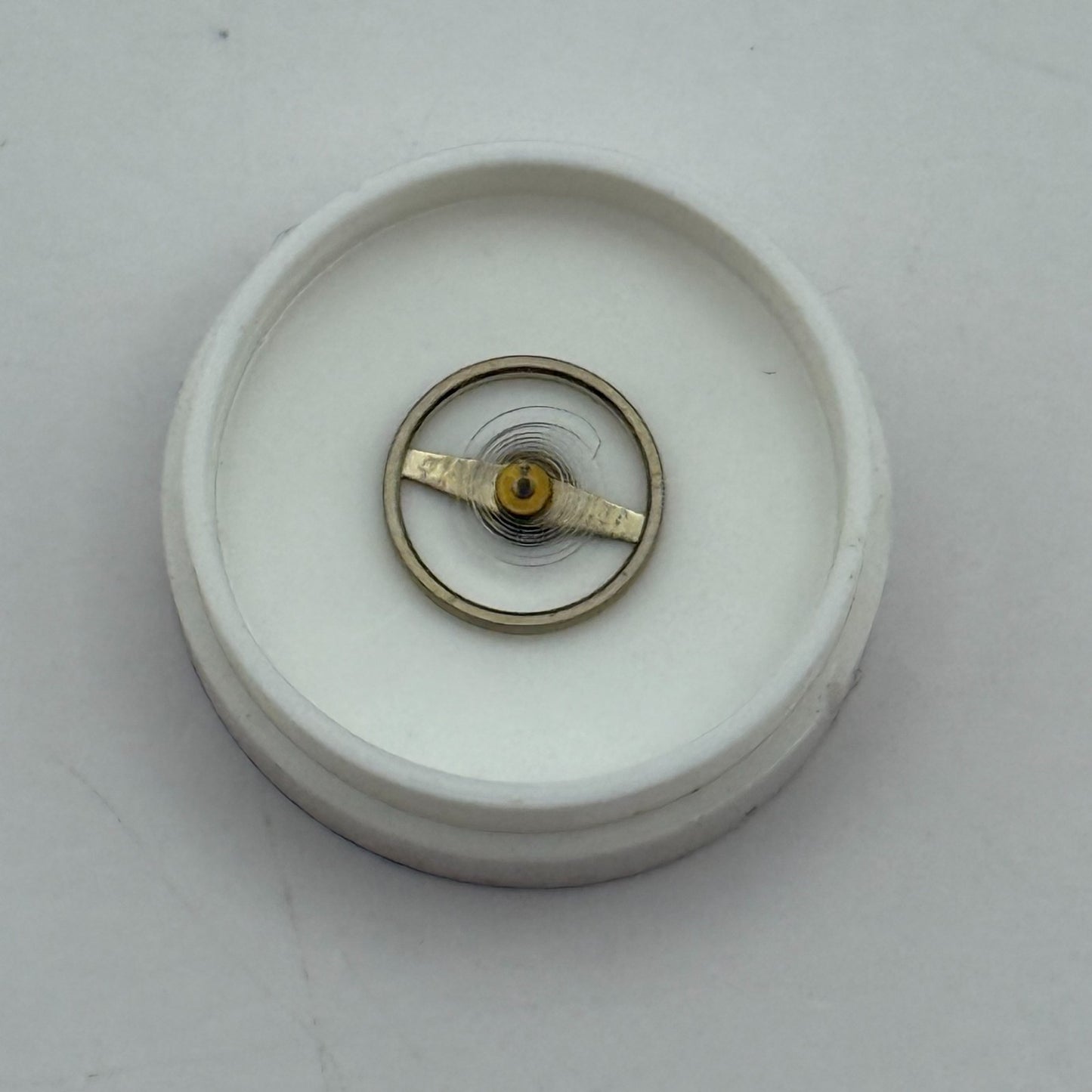 Ebosa 86 Balance Wheel Complete And Spring Conical Piva 1652 Watch Movement Part