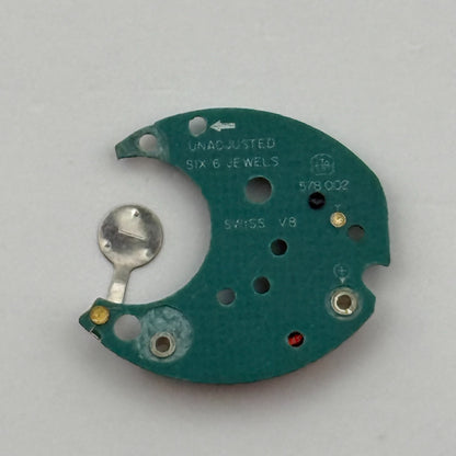 ETA ESA 578.002 Quartz Watch Movement Incomplete Swiss Ladies Vintage Parts