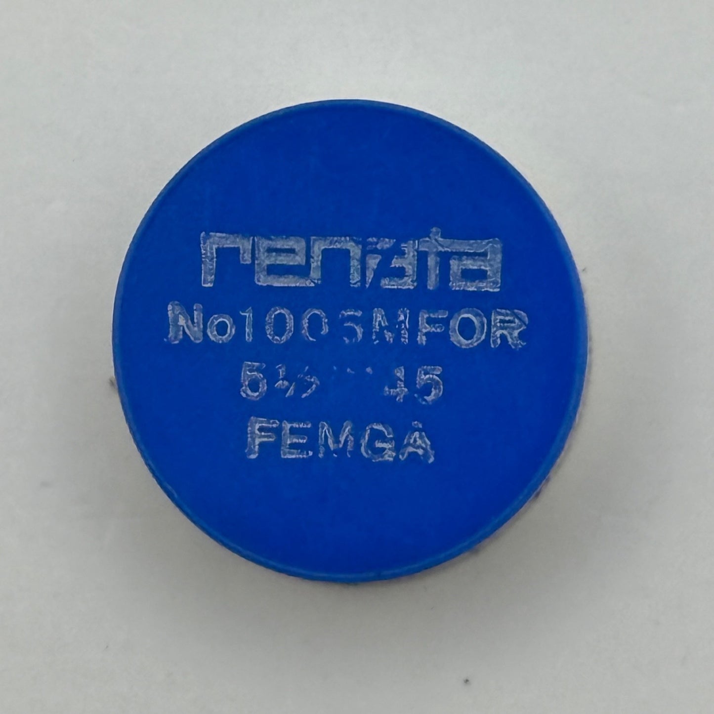 Femga 45 Balance Wheel Complete And Spring 5 1/2''' 1005 M Watch Movement Parts 