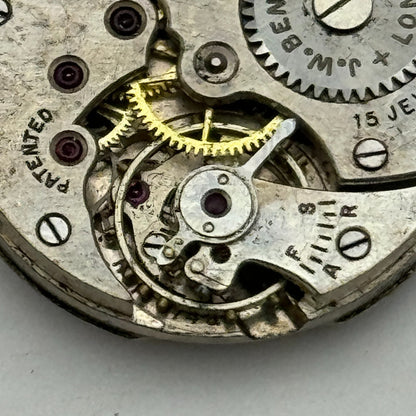 23.6mm Cyma Ref 374a Tavannes J W Benson Manual Wind Swiss Watch Movement PARTS