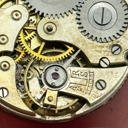 24.9mm Unidentified Balance Intact Trench Watch Movement Manual Wind Swiss PARTS
