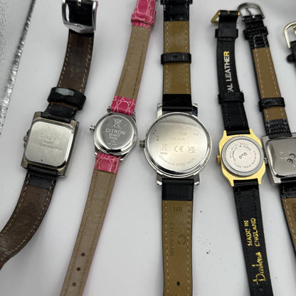 Bundle Of 15 Quartz Watches Job Lot Modern / Vintage Untested Parts / Repair