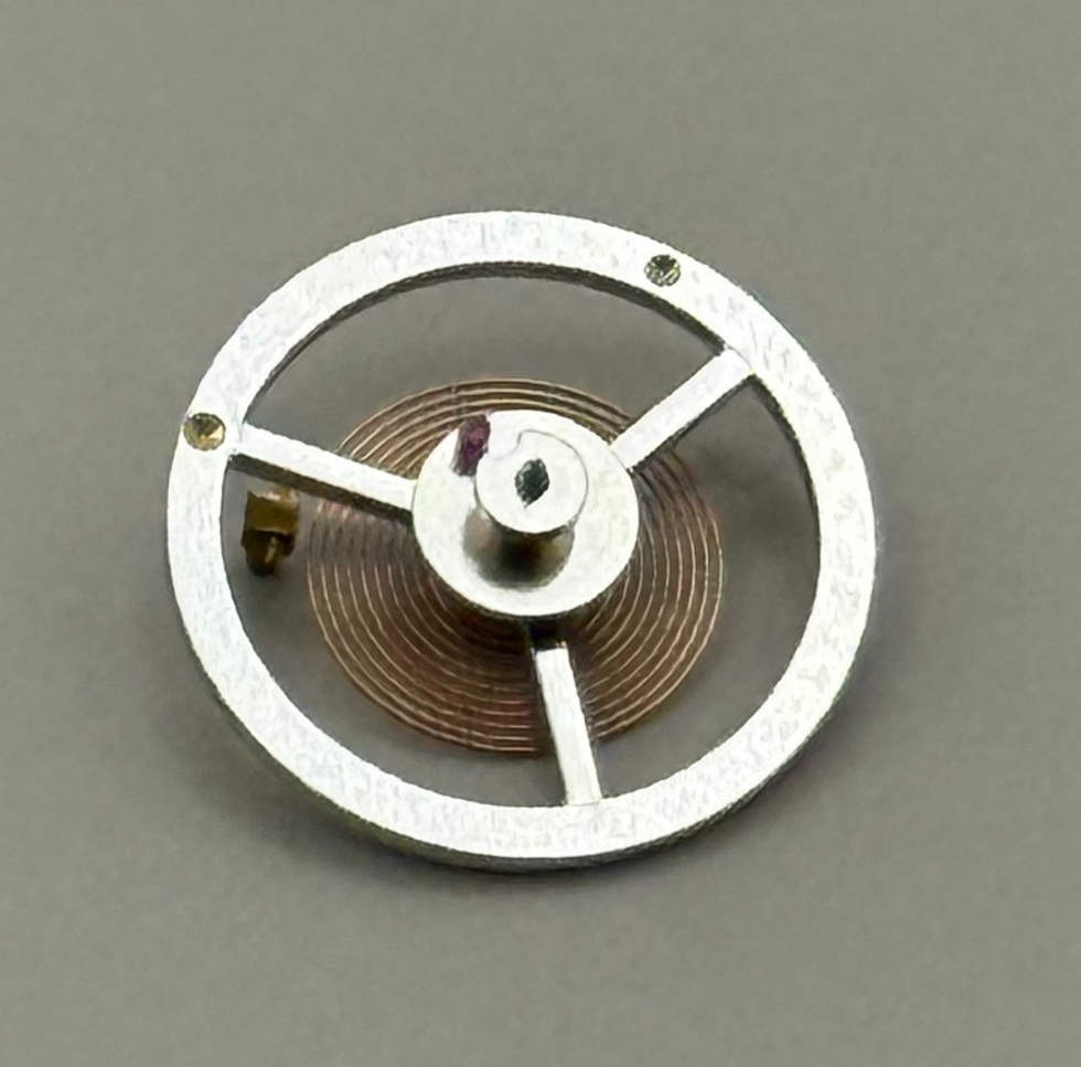 BFG 866 Balance Wheel Complete And Spring PL 65 Watch Movement Parts NOS