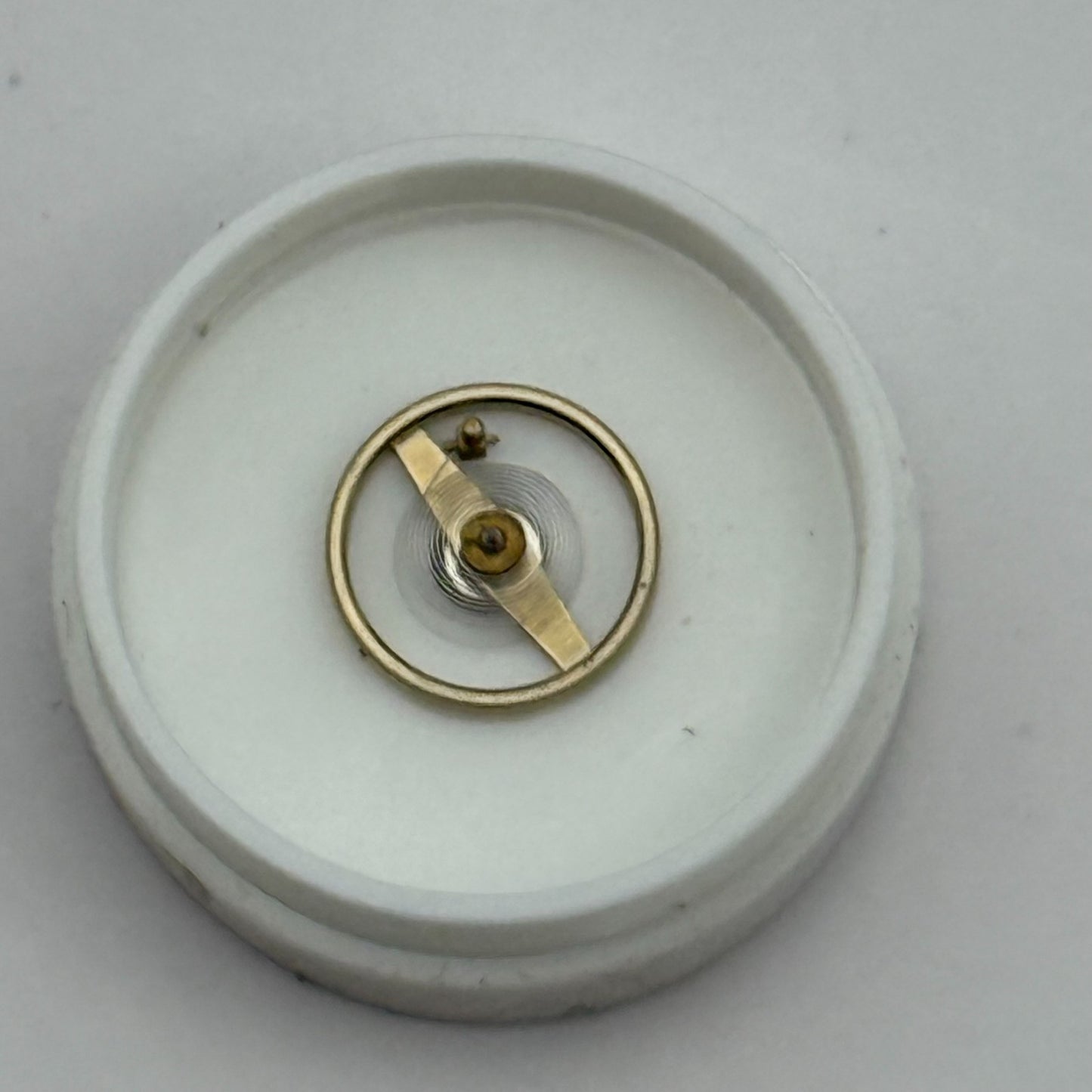 Ebosa 86 87 Balance Wheel Complete And Spring 8¾’’’ 1249 Watch Movement Parts