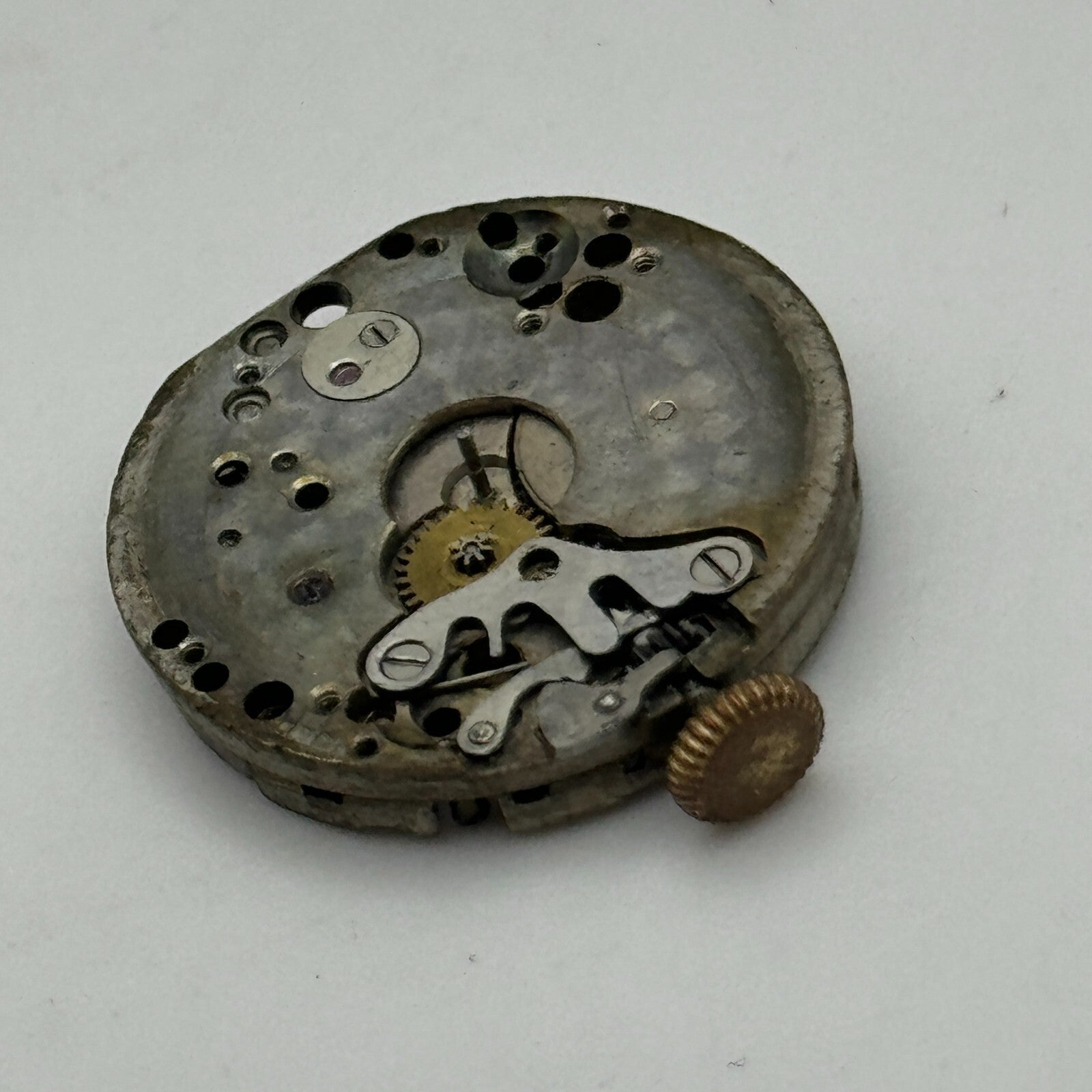 19.7mm C.H.F Tissot & Fils Locle Rare Early Manual Wind Watch Movement PARTS