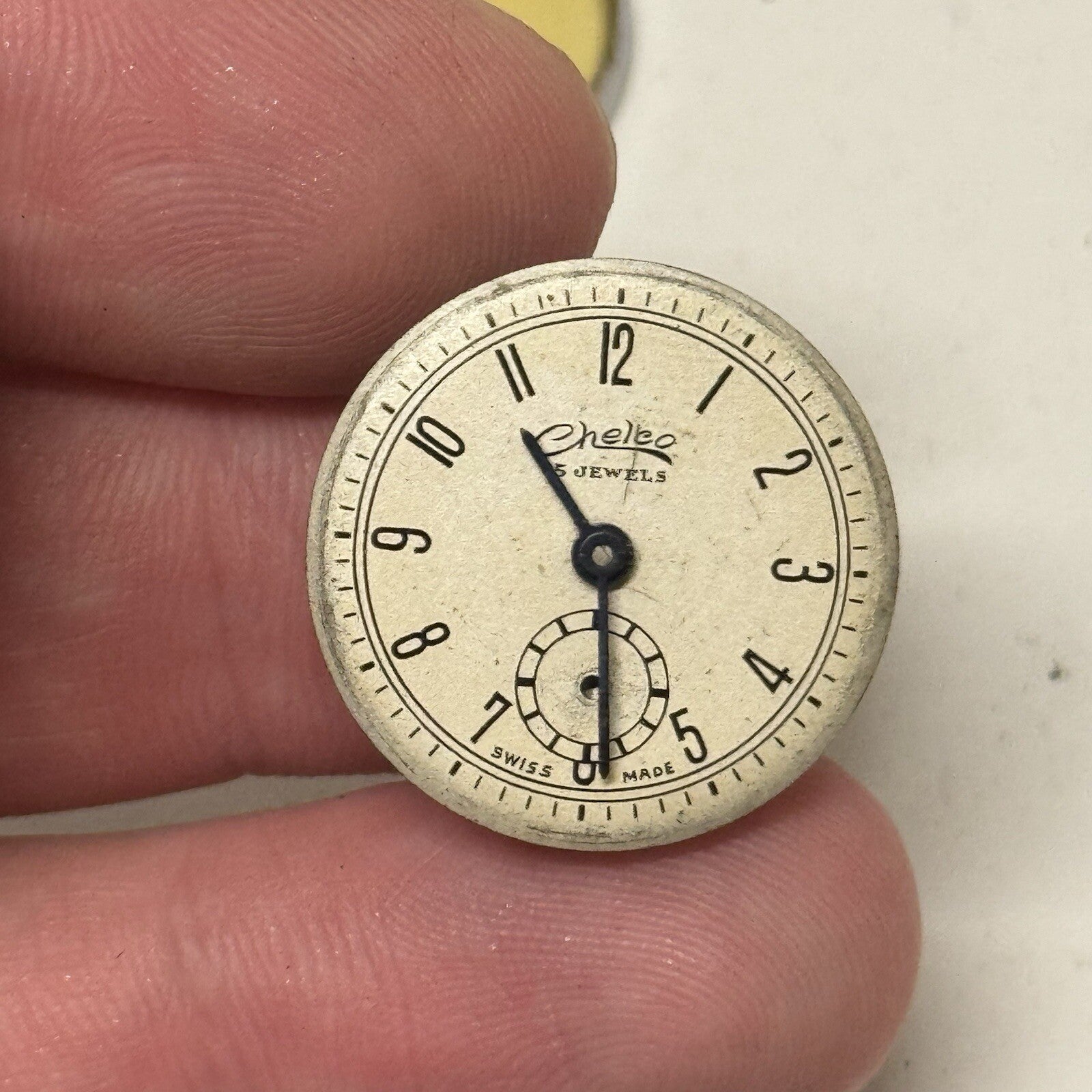 23mm Ladies Manual Wind Chelco EB 1226 Movement Watch NON WORKING