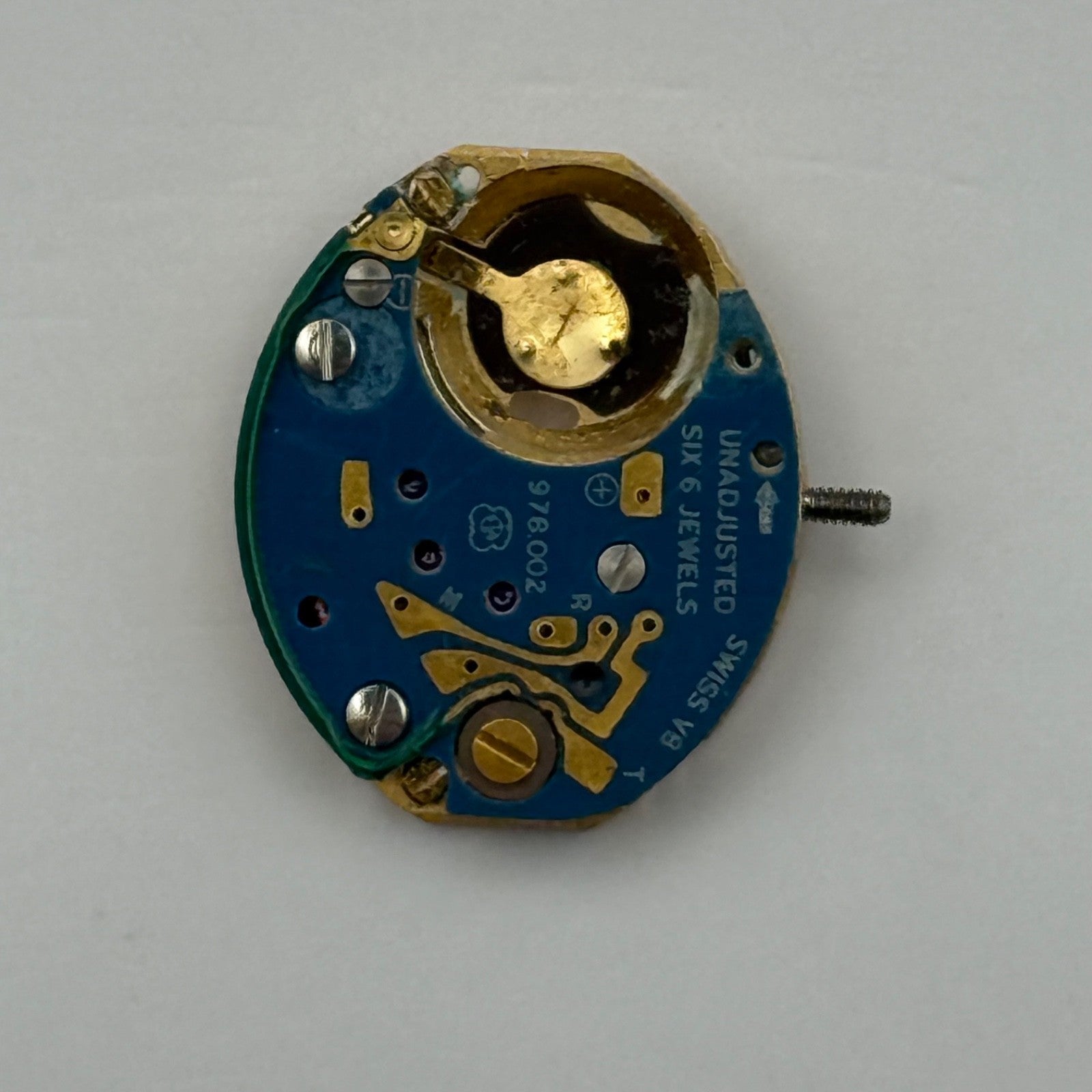 ETA 978.002 Quartz Watch Movement Incomplete Swiss Ladies Vintage Parts Repair