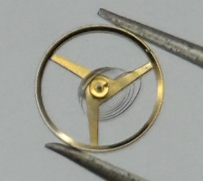 Felsa 4020 4025 Balance Wheel Complete And Spring 1437 M Watch Movement Parts 