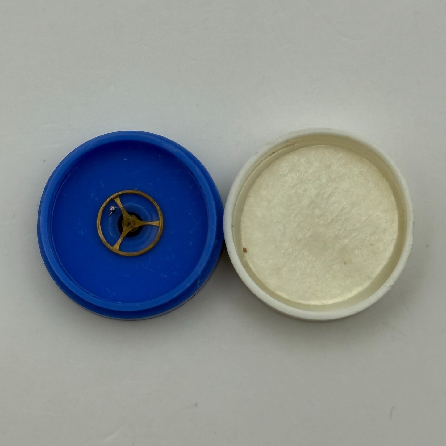 Enicar 690 Balance Wheel Complete And Spring Ord. + Inca Watch Movement Parts 