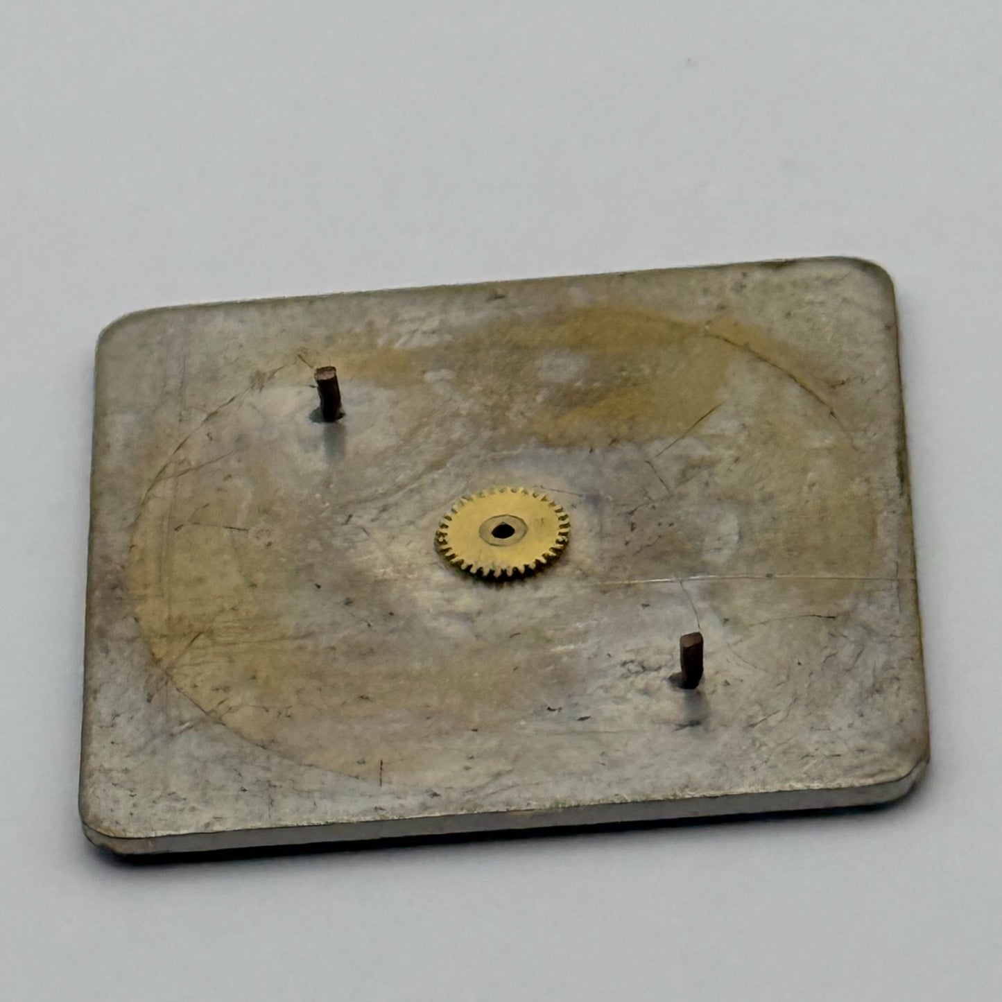 Jaeger Le Coultre 895 Thin Watch Movement Square Dial Vintage Parts Repair 21mm