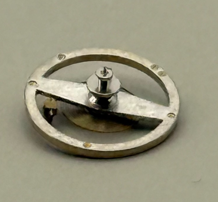 BRAC 2051 Balance Wheel Complete And Spring 5½’’’ 69 M Watch Movement Parts NOS