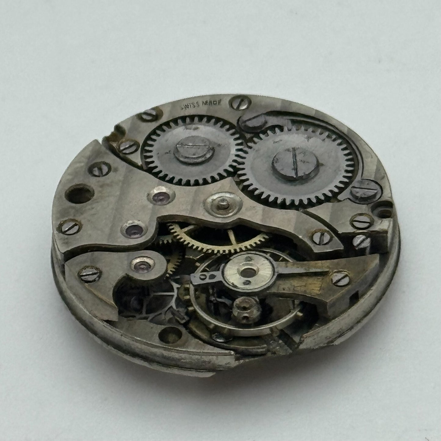 23.6mm GS Dubois SFG Manual Wind Watch Movement Vintage Swiss FOR PARTS SPARES