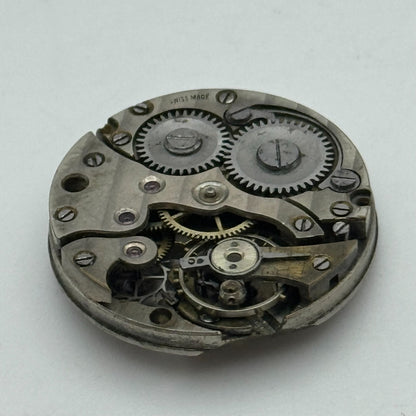 23.6mm GS Dubois SFG Manual Wind Watch Movement Vintage Swiss FOR PARTS SPARES