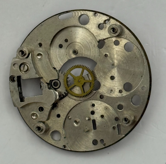 26.9mm Vintage BFG 866 Partial Manual Wind Watch Movement PARTS REPAIR