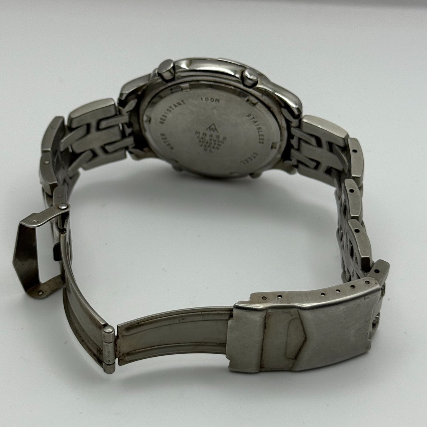 Accurist Men's Chronograph Alarm Quartz Watch WR 100 40mm PARTS REPAIR