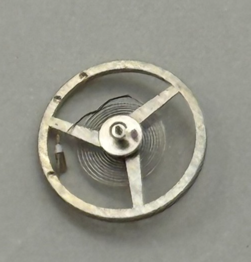 AS 1977-2 Balance Wheel Complete And Spring Inca 1831 M Watch Movement Parts NOS