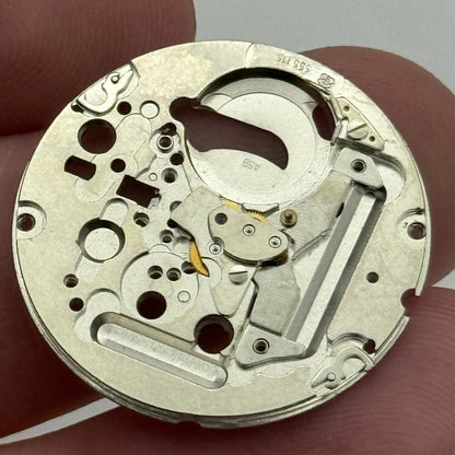 26.1mm ETA 555.115 Swiss 1 Jewel Quartz Partial Watch Movement Vintage PARTS