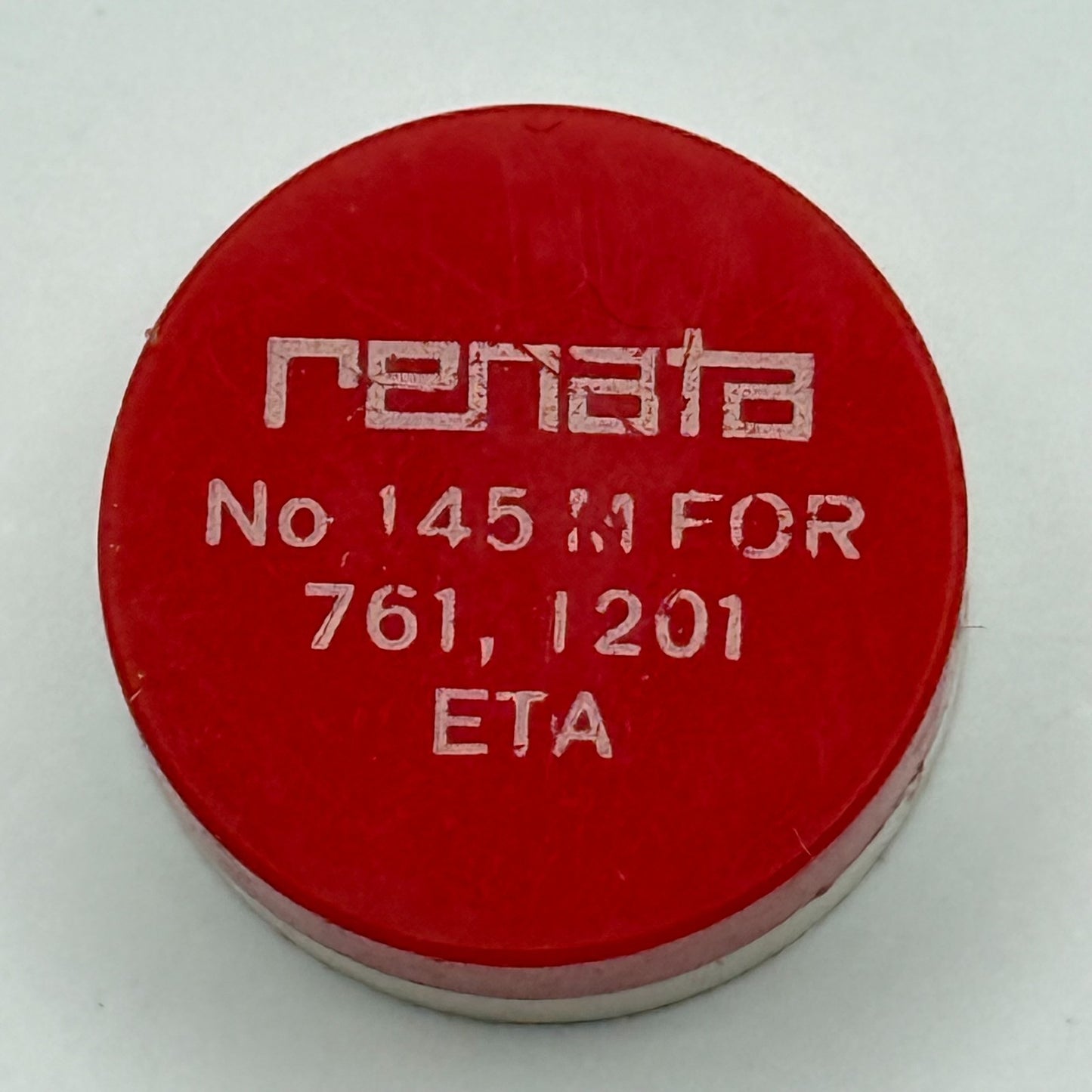 ETA 761, 1201 Balance Wheel Complete And Spring  145 Watch Movement Parts NOS