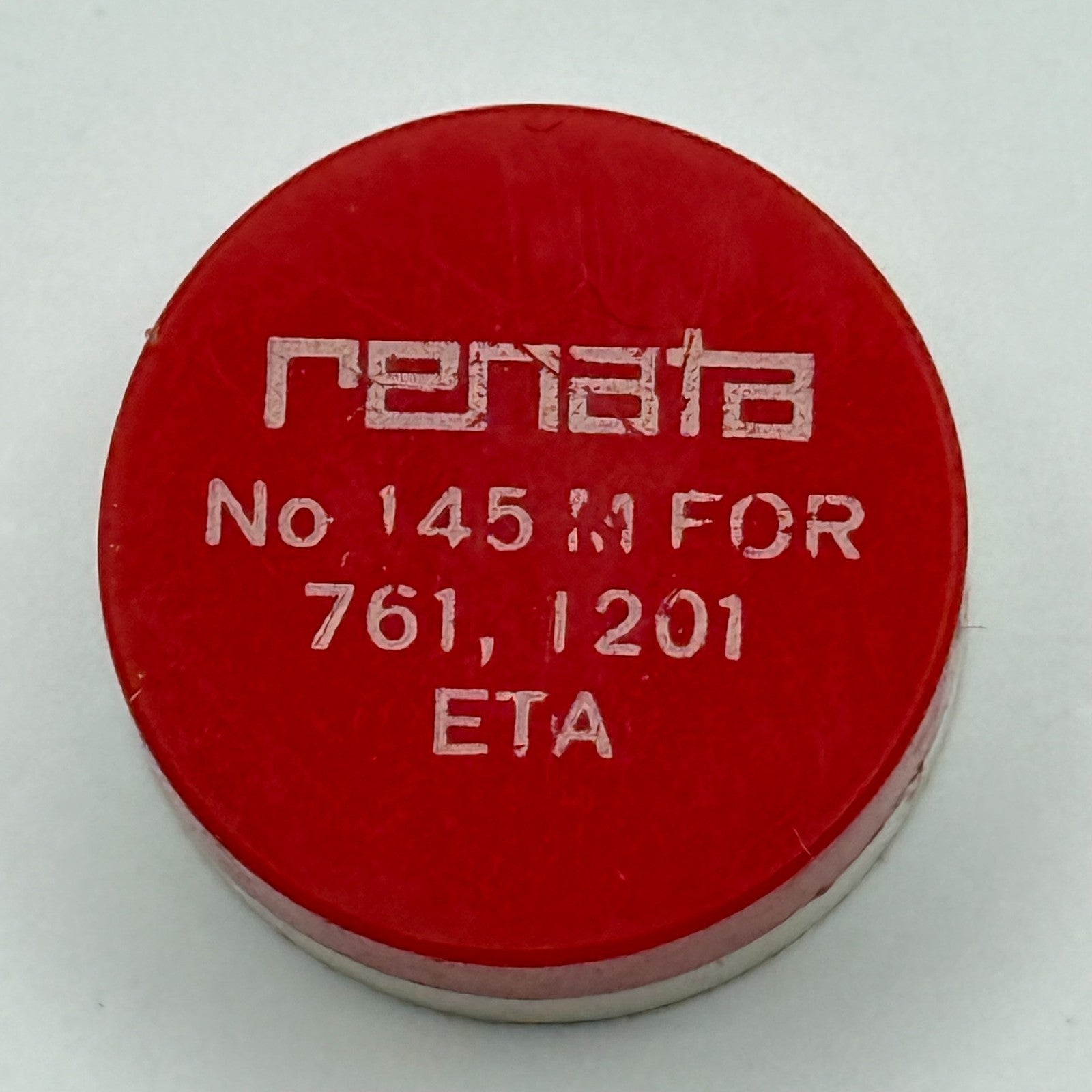 ETA 761, 1201 Balance Wheel Complete And Spring  145 Watch Movement Parts NOS