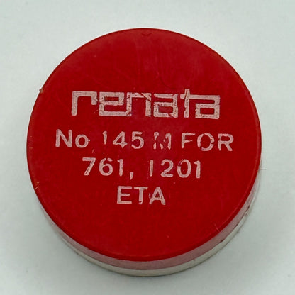 ETA 761, 1201 Balance Wheel Complete And Spring  145 Watch Movement Parts NOS